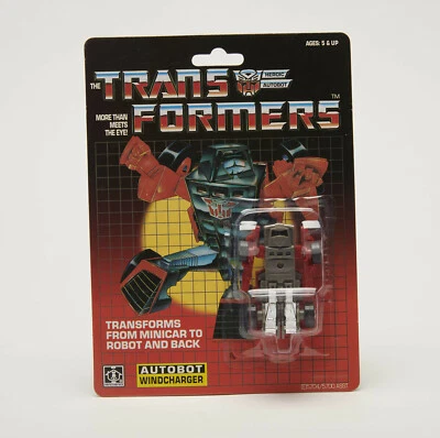 Transformers G1 Autobot WINDCHARGER Minibot Regalo Navidad Juguetes Figura de Acción Foto 1 de 4