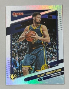 2021-22 Panini Donruss NBA 75 aniversario #73 Klay Thompson/75 - Imagen 1 de 2