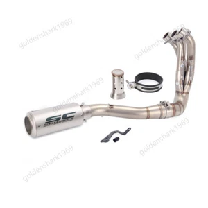 MT-09 XSR900 Tracer 9 2021-2024 Full System for Yamaha Exhaust Header Muffler - Bild 1 von 18