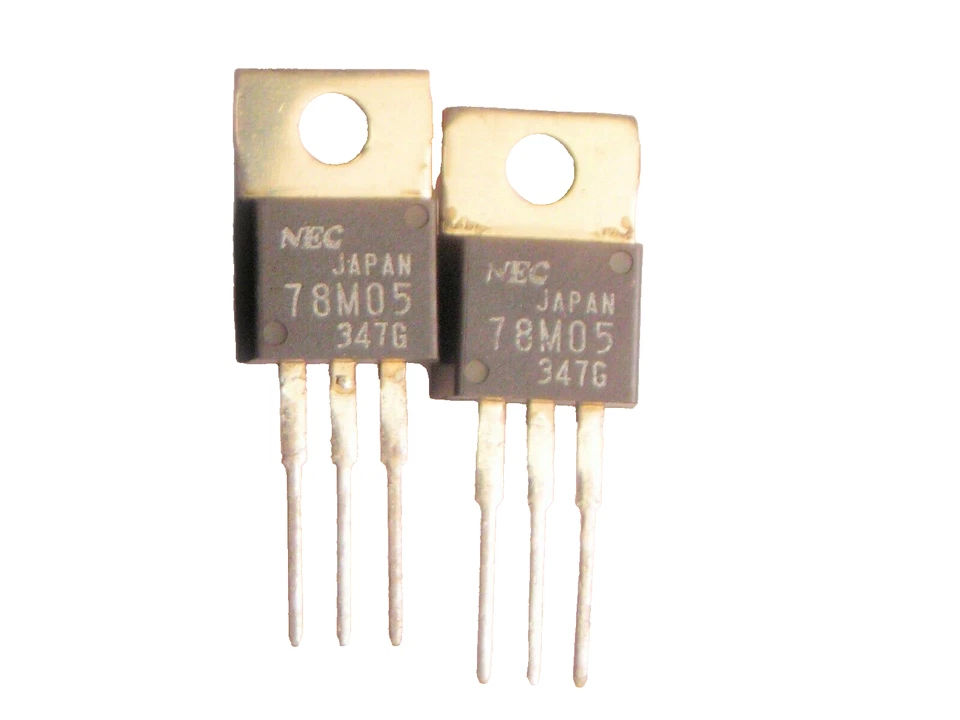 UPC78M05  NEC 5V Positive Voltage Regulator TO-220   2 pcs - Image 1 of 1
