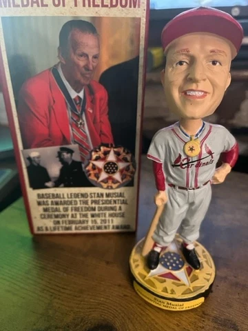 Stan Musial Medal of Freedom Bobblehead SGA 6/6/2014 St Louis Cardinals Cover