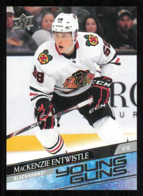 2020-21 Upper Deck #471 MacKenzie Entwistle Young Guns RC - Image 1 of 2