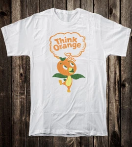 Retro Travel Tee T Shirt Vtg Art Tourist Souvenir State Florida Orange Bird - Picture 1 of 7