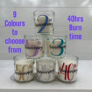 Personalised Wedding Anniversary Gift,Any Year,1st,7th,25th,30th,40th,50th,55th, - Picture 1 of 21