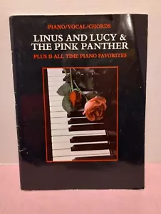 Linus and Lucy & The Pink Panther Plus 15 piano favorito de todos los tiempos piano/voz - Imagen 1 de 3
