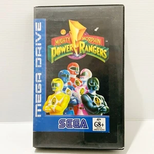 Mighty Morphin Power Rangers + Box - Sega Mega Drive - Tested & Working - Picture 1 of 4