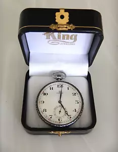 Reloj Bolsillo Omega, Hecho en Suiza, Plata .900, Años 30, FUNCIONA - Imagen 1 de 15