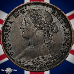 Great Britain 1867 Farthing 1/4d GB3611 - Picture 1 of 2