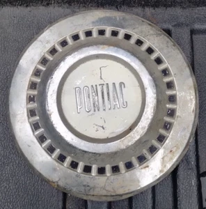 Vintage 1954 1955 1956 Pontiac 10" Hubcap Star Chief Dog Dish - Bild 1 von 6