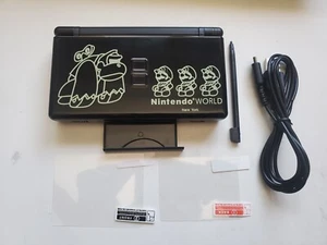 Nintendo DS Lite Handheld Console - Onyx Black mario, donkey kong nintendo world - Picture 1 of 1