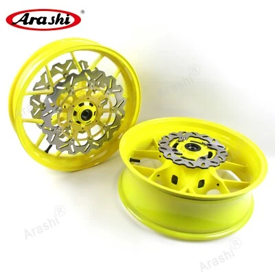 Llanta trasera delantera y rotor de disco de freno CBR 600 RR Fit Honda CBR600RR 2007-2017 Foto 1 de 4