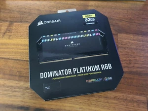 Corsair Dominator 32GB DDR5 6200 CL36 CMT32GX5M2X6200C36 lifetime warranty - Zdjęcie 1 z 3