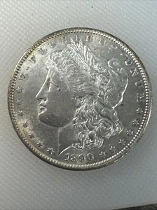 1890 S Morgan Dollar TJ - Picture 1 of 2