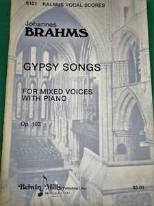 JOHANNES BRAHMS Partitur: Zigeunerlieder - Kalmus 6101 - Bild 1 von 1