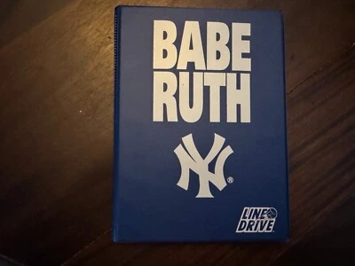 1991 Line Drive Babe Ruth Complete 20 Card Set Yankees - Display Book/Book NM-M - Image 1 of 4