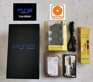 Console Sony Ps2 Avec Disque Dur Et Nombreux Jeux
