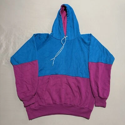  Sudadera con capucha vintage MacGregor XL para hombre colorblock 80’s 90’s Pullover Foto 1 de 4