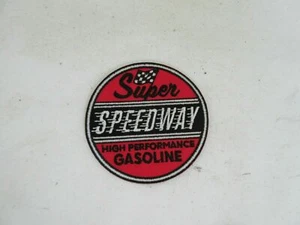 Patch Super Speedway Gasoline Racing High Performance Nose Art Rockabilly US Car - Bild 1 von 1