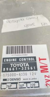1990 Toyota Camry ecu ecm computer 89661-32561 - Image 1 of 4