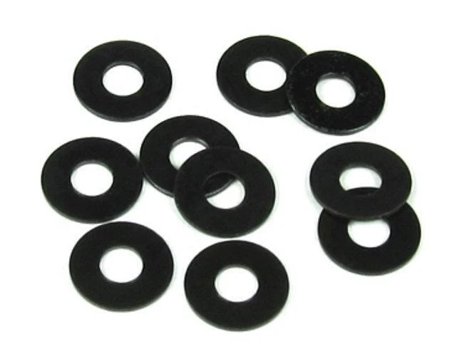 Tekno TKR1221 M3x8mm Washer (Black, 10pieces) EB48 / SL ET48 NB48 MT410 SCT410 - Image 1 of 1