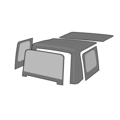 Rampage 99617 se adapta a Jeep Wrangler (Yj) 1988-1995 techo de repuesto OEM - Spice  Foto 1 de 3