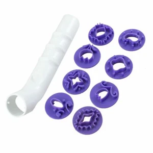 Plastic Decorative Punch Cutter Set with Non-Slip Handle for Crafts - Picture 1 of 2