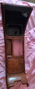 2002-2006 Toyota Camry Shifter Bezel CENTER CONSOLE Cup Holder Wood Grain Trim - Picture 1 of 10
