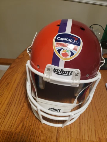 Capital One Orange Bowl 2015 Clemson tigers vs Oklahoma Sooners schutt helmet Cover