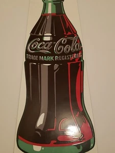  Metallschild Coca Cola Flasche  - Bild 1 von 5