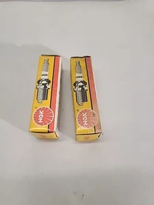 TWO SPARK PLUGS ~ GENUINE OEM NGK PART # BPMR6A (6726) - Picture 1 of 3