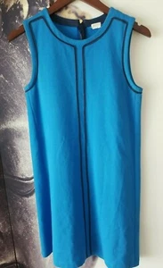 Crewcuts Girls Blue Sleeveless Shift Tunic Dress size 4 - Picture 1 of 7