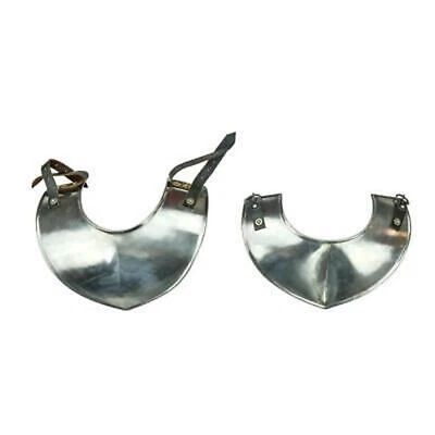 Garganta de Hierro Garganta de Cuello Medieval Armadura Gótica Protector de Cuello Sca Larp Pan de Azúcar Bur Foto 1 de 4