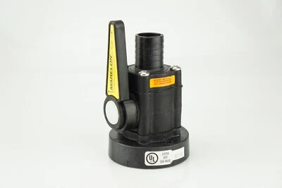 Novo NOS Marelon Full Flow Seacock Thru Hull x Válvula de Esfera x Barra de Mangueira SEM COGUMELO - Imagem 1 de 4