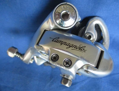 Desviador trasero Campagnolo C Record 92-4 fecha 8 velocidades poleas de rodamientos de bolas en muy buena condición Foto 1 de 4