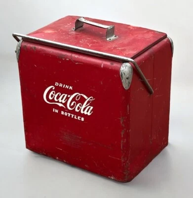 Original American Coca Cola Cool Box, Ice Box. - Image 1 of 4