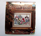 1992 Heirloom Treasure Cross Stitch Kit 5245 Birdhouses Printed Design No Count