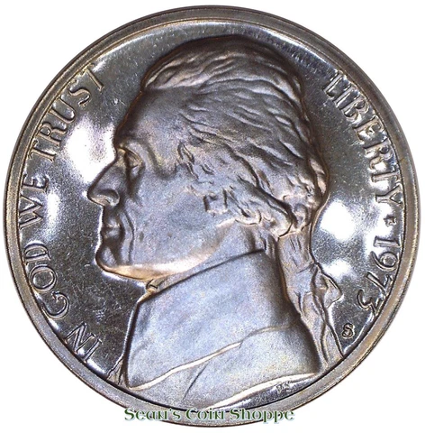 1973 S Jefferson Nickel 5C Gem Cameo Proof San Francisco Nickle Free Shipping! Cover