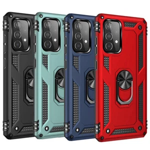 Phone Case Cover Armor 360° Ring For Samsung Galaxy S23 Ultra S23+ S22 S21 A52 - Picture 1 of 18