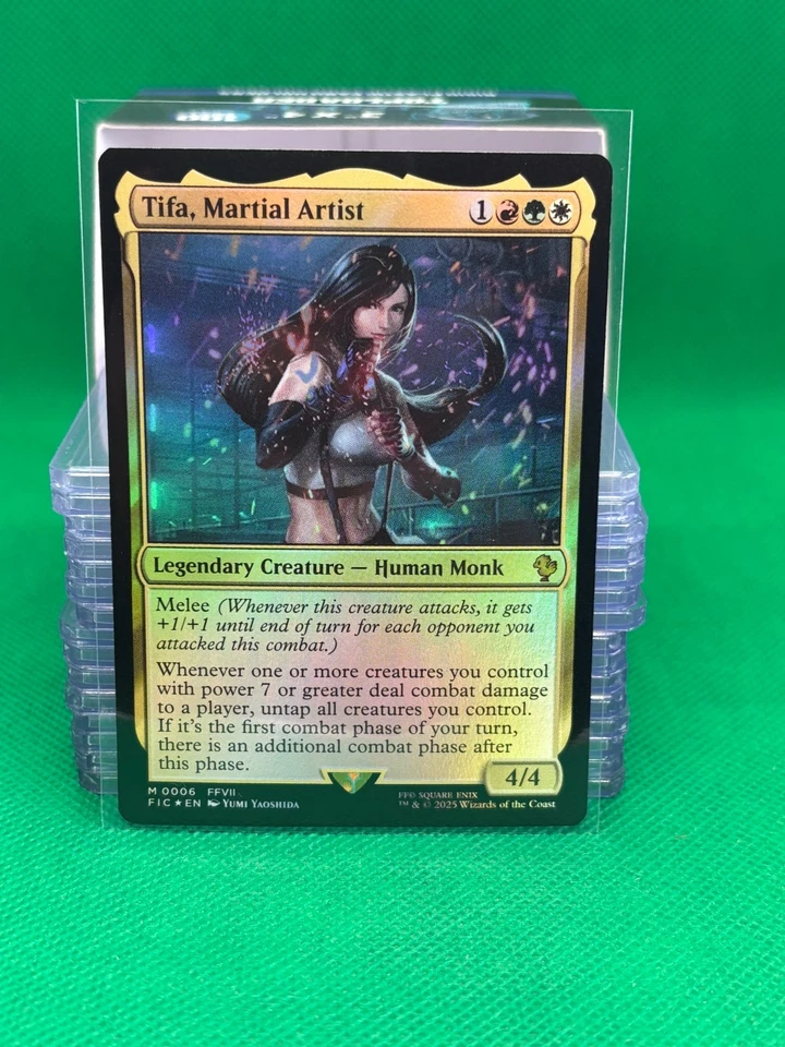 MTG - TIFA, MARTIAL ARTIST (Foil) - Final Fantasy Com (M) - Image 1 of 1