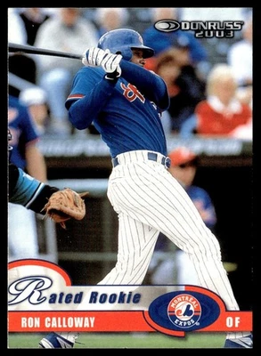 2003 Donruss Ron Calloway Montreal Expos #57 - Image 1 of 2