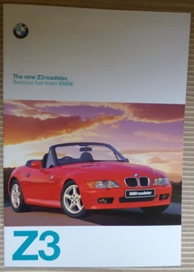 BMW Z3 Roadster UK Markt Verkaufsprospekt Ausgabe 1 1997 - Bild 1 von 1