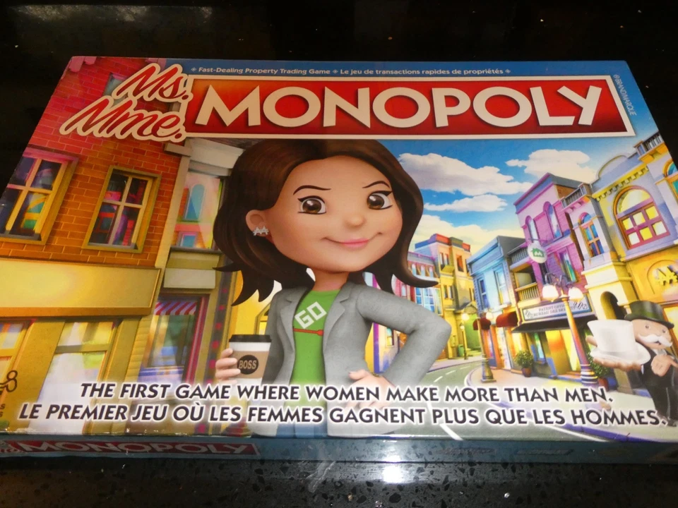 mnopoly ms. mme edition board game, new and sealed - Image 1 of 1