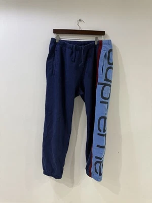 Pantalón deportivo Supreme Big Logo con paneles azul grande Foto 1 de 4