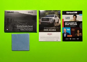 2025 GMC ACADIA / ACADIA DENALI Essential Operating Owners Manual Set *OEM* - Picture 1 of 5