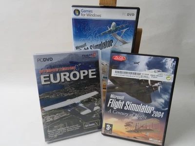 Microsoft Flight Simulator Bundle - 98/2004/X For PC + Terrain Disc + Extras - Image 1 of 4