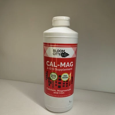 Fertilizante Cal Mag 32 oz fórmula nutritiva para plantas fortes uso interno e externo - Imagem 1 de 4