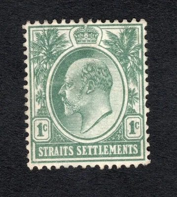 Straits Settlements 1904 stamp Mi#127 MH - Image 1 of 2