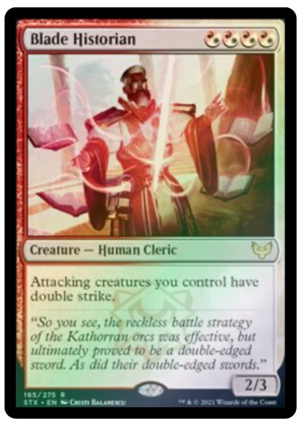Blade Historian Strixhaven: School of Mages Foil Nm/M - Image 1 of 1