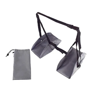 Airplane Footrest Travel Foot Heel Hammock for Under Desk Air Plane at Work - Picture 1 of 6