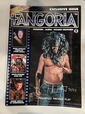 Fangoria EXCLUSIVE CREEP I.E. ISSUE THE CREEP TAPES (FRANK GRILLO WEREWOLVES)